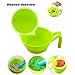 10pcs Practical Baby Food Manual Grinder Mash and Serve Bowl Set for Making Homemade Baby Food with Spoons