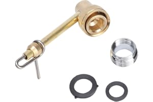 Cafopgrill Grifo Jet Carboy y Lavadora de Botellas de Cerveza Home Brew Latón Beer Jet Bottle Washer Lavabo Adaptador de Grifo Faucet Jet Carboy para Home Brew Marking