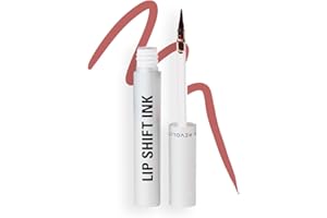 REVOLUTION BEAUTY LONDON Revolution Lip Shift Ink Peel Off Lip Liner Stain – konturówka do ust o matowym wykończeniu, wegańska i nietestowana na zwierzętach, Nude Talk, 1,8 ml
