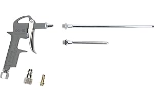BRILLIANT TOOLS KS TOOLS BT161103 - Pistola ad aria compressa, con 3 ugelli di ricambio