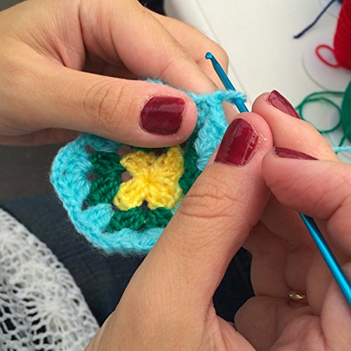 KurtzyTM 10 x farbiger Häkel-Baumwollgarn – jeder Ballen 10g – stricken/Spitzenhandarbeit – 850 m - 5