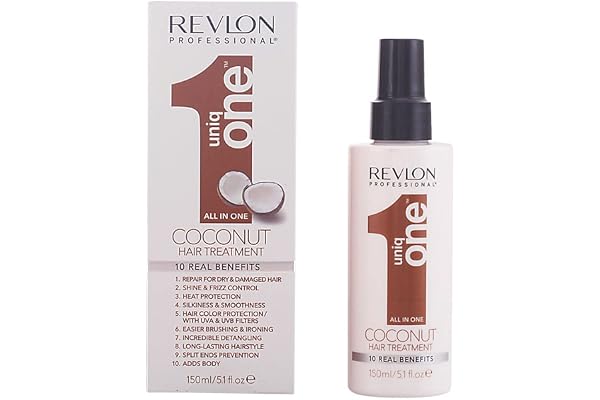 Uniq One Coconut Traitement de réparation pour cheveux secs et abîmés, 150 ml