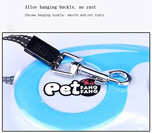 Vicstar-5-Meters-Laisse-Pour-Chien-Rtractable-Chien-Laisse--Enrouleur-pour-Moyen-ou-Grand-Chien-Chiot-en-Promenade-5-Mtres