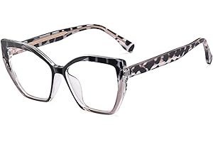 kachawoo Cat Eye Brillen Rahmen Anti Blaulicht Optische Brillen Frauen Polygon TR90 Brillen