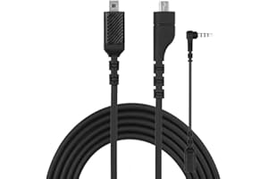 Adhiper Audio Extension Cable Replacement Sound Card Audio Cable Sound Card with 3.5mm Adapter Cable Compatible for SteelSeries Arctis 3/5/7 Gaming Headphones (1.5M)