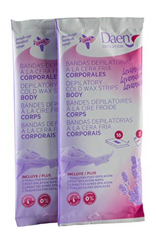 Daen Travel Pack Body Wax Strips