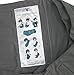 Wallaboo Baby sling Connection, Easy Adjustable and Ergonomic, Newborn 8lbs to 33lbs, Grey