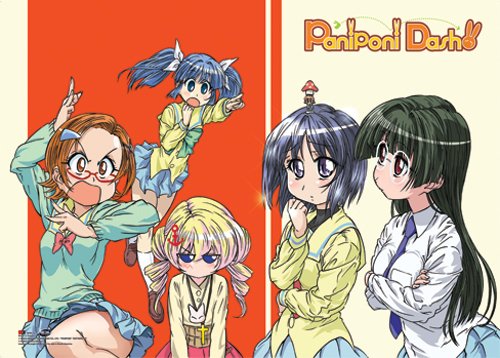 Great Eastern Entertainment Pani Poni Dash Group Discussion Wall Scroll, 33 by 44-Inch