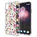 Produktbild NALIA Hülle kompatibel mit iPhone XS Max, Handyhülle Slim Silikon Crystal Case Cover, Schutzhülle Dünn Durchsichtig Transparent, Etui Handy-Taschen Backcover Bumper, Designs:Herbst Blumen