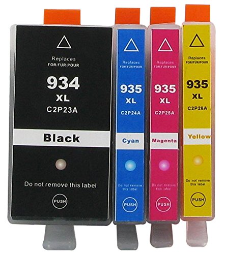 4 Druckerpatronen kompatibel für HP 934 XL HP OfficeJet 6800 6812 6815 6820 6822 6825 Pro 6230 6830 6835 935XL SET - 2