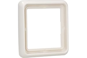 JUNG CD581W Abdeckrahmen 1-Fach weiß