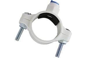 OSALADI Montagezubehör Wasserfilter Für Spülbecken Ro-Wasserfilter -Wasserfilter Abfluss Sattelklemme 1/4 Zoll Schnellanschluss-Wasserfilter Ventilklemme Pom-Wasserfilter-Clip Weiß