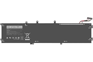 ASUNCELL 6GTPY Laptop Battery for Dell XPS 15 9550 15 9560 15 9570, Precision 5510 5520 5530 M5510 M5520, 6GTPY 4GVGH 1P6KD 5041C 05041C, 11.4V/97Wh
