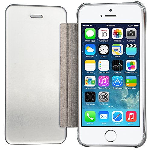 WeLoveCase Funda Tapa iPhone SE Espejo Carcasas iPhone 5S R gido Fundas Moviles PC Dura Cubierta Protecci n Flip Cover Folio Case Resistente Piel Funda de Cuero para Apple iPhone 5 5S SE Plata reviews WeLoveCase Funda Tapa iPhone SE Espejo Carcasas iPhone 5S R gido Fundas Moviles PC Dura Cubierta Protecci n Flip Cover Folio Case Resistente Piel Funda de Cuero para Apple iPhone 5 5S SE Plata