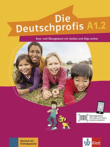 Die deutschprofis a12, libro del alumno y libro de ejercicios con audio y clips online: Kurs und Ubungsbuch A12 + Aud