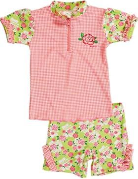 Playshoes Mädchen Tankini Uv-schutz Bade-set Rosen
