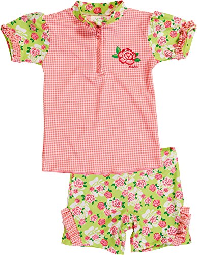 Playshoes Mädchen Tankini Uv-schutz Bade-set Rosen