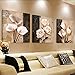 Produktbild dekorative Malerei im Wohnzimmer Veranda Wandbild/Moderne minimalistische dreifach Wandmalereien/ Sofa-Hintergrundbild/ kontinentalen Vase Schlafzimmer Wandbild/ Restaurant Bild und Triptychon-E 50x50cm(20x20inch)