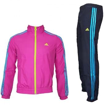 pink adidas jogging bottoms
