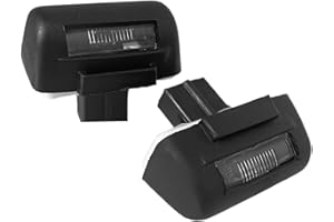 esmusssein 2 PCS Car Number Plate Signal Indicator Lamp Lights License Plate Light Lamp Fit for Fo-rd Transit MK5 MK6 MK7 4388111