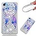 Produktbild iPhone XR Hülle,Roreikes Glitzer Schutzhülle Bunten Treibsand Transparente Silikon [Ultra Dünn] Weich TPU Bumper Case Handy Tasche Rückseite Handyhülle Etui Cover Schale für Apple iPhone XR 6.1 Zoll