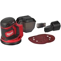 Polisseuse tampon sans fil compatible avec batterie Milwaukee 18 V, 8 vitesses variables, polisseuse orbitale de 6 pouces, kit de cire pour voiture (rouge Polisseuse tampon sans fil compatible avec batterie Milwaukee 18 V, 8 vitesses variables, polisseuse orbitale de 6 pouces, kit de cire pour voiture (rouge