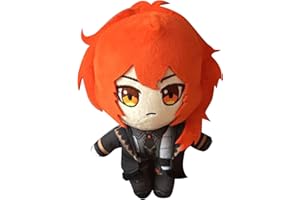 Mowseper Genshin Impact Plush Doll Anime Diluc Ragnvindr Game Character Design Figure Soft Pillow Decoraciones Cosplay Doll Toy Regalos de cumpleaños para niños Fans de los Juegos, 20 cm