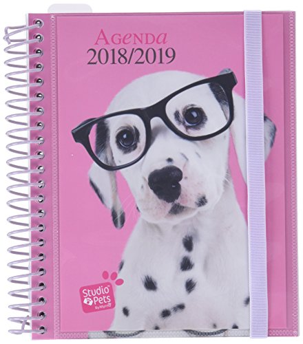 Download Grupo Erik Editores Studio Pets – Agenda Scolaire à Spirale avec motif chien, 15.5 x 19 cm