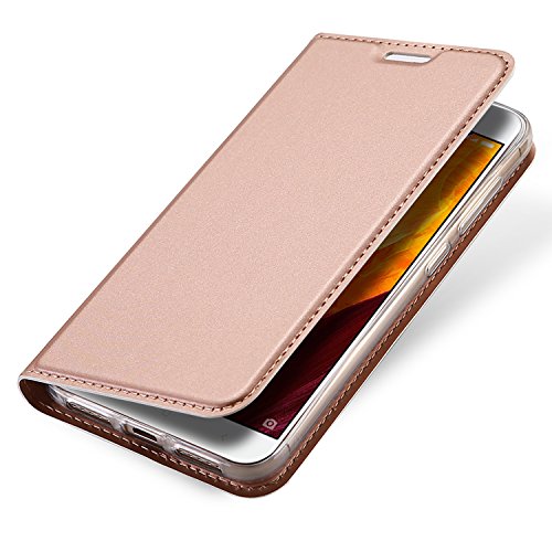 Xiaomi RedMi 4X Funda SMTR Ultra Silm PU Cuero Flip Leather Wallet Case Cover Carcasa Funda con Ranura de Tarjeta Cierre Magn tico y funci n de soporte para Xiaomi RedMi 4X Oro rosa reviews Xiaomi RedMi 4X Funda SMTR Ultra Silm PU Cuero Flip Leather Wallet Case Cover Carcasa Funda con Ranura de Tarjeta Cierre Magn tico y funci n de soporte para Xiaomi RedMi 4X Oro rosa