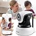 Produktbild WLAN Überwachungskamera für Innen mit Bewegungsmelder und Speicher, Kabellos HP IP Kamera für Handy mit Nachtsicht und APP, Funk WiFi Hund Baby Monitor mit SD Karte und Ufzeichnung