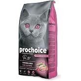 Prochoice Pro 37 Yavru Kediler İ&ccedil;in, Hipoalerjenik, Tavuk Etli ve Pirin&ccedil;li Kuru Mama, 15 kg