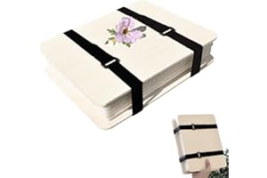 DEAUTIE Blumenpresse Kit, 6 Ebenen Holz Getrocknete Handwerk DIY Kit, Blume Blatt Gepresst Werkzeug, Blumenpresse, Blätterpresse Kit, für DIY Kunsthandwerk Exemplare Outdoor Lernen (18x24cm)