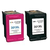 Volumen de tinta grande: 18 ml para negro, 18 ml para tricolor. Rendimiento del cartucho (aprox.): 600 páginas por negro, 470 páginas por tricolor.