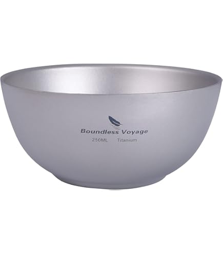 Bol Tatonka Avec Anse – Acier Inoxydable, Petit Modèle, 130 G, Neuf (réf. 4036.000)