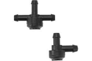 HAFRILY Windscreen Washer Valve for Volvo 9178897 31391513 Compatible with Volvo XC90 XC70 XC60 V70 V50 S40 S60 S70 S80 Car 2 Way & 3 Way Connector