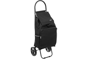 5 FIVE SIMPLY SMART Five - Wózek na zakupy 2 koła metalowy czarny Nomad H 95 cm