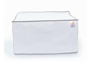 The Perfect Dust Cover LLC - Cover in nylon bianco compatibile con Sawgrass Virtuoso SG500 con stampante a sublimazione completa, anti-statica e impermeabile