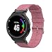 Produktbild Womdee Kompatibles Garmin Forerunner 235 Armband, Premium Canvas Fabric Ersatzband für Garmin Forerunner 220/230/235/630/620 / 735XT / Approach S20 / S5 / S6 Smart Watch