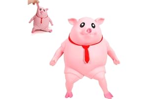 FCSNJH Stress Spielzeug, Spielzeug, Spielzeug Schwein, Antistress, Antistress, Dekompressions, Anti Stress Spielzeug, Stress Schwein, Antistress Spielzeug, Anti Stress Schwein, Piggy Squeeze Toy