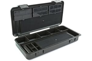 HIRISI TACKLE Boîte à Pêche,Boîte de rangement pour accessoires de pêche,imperméable et écran solaire (FBA-W521)