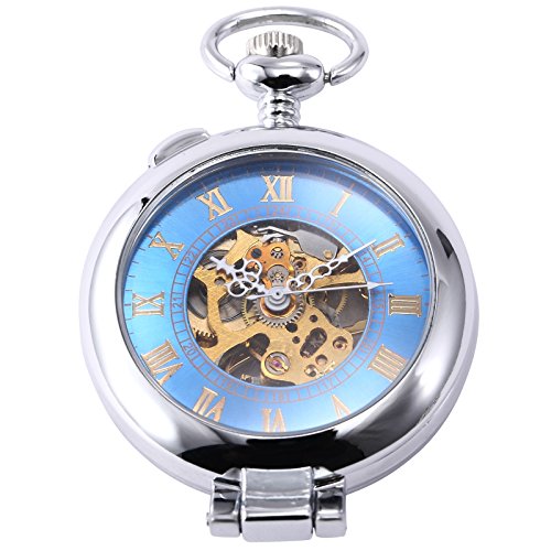 AMPM24 Mechanische Uhr Taschen Uhr Analog Taschenuhr Ketteuhr + AMPM24 Geschenkbox WPK130 AMPM24 Mechanische Uhr Taschen Uhr Analog Taschenuhr Ketteuhr + AMPM24 Geschenkbox WPK130