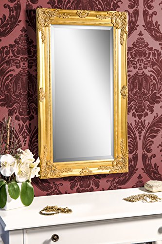 Wandspiegel antik gold Barock GWEN 70 x 40 cm - 3