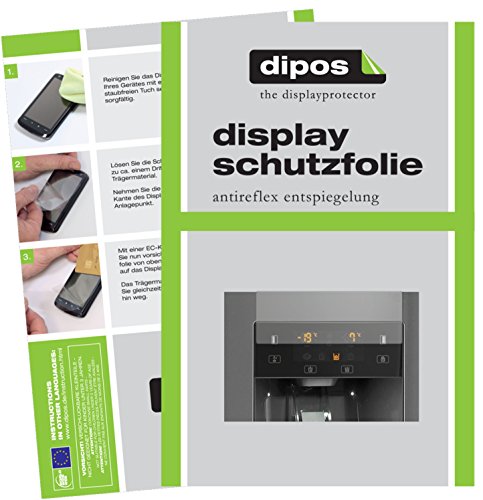 Preisvergleich Produktbild Gorenje NRS9181CXB Schutzfolie - 2x dipos Displayschutzfolie Folie matt