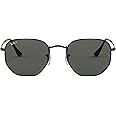 Ray-Ban Rb3548n Hexagonal Flat Lens Sunglasses