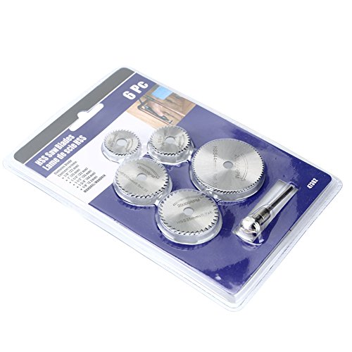 Enjoydeal 6pcs HSS Kreiss geblatt Set Trennscheiben Rad für Dremel Rotary Werkzeug - 6