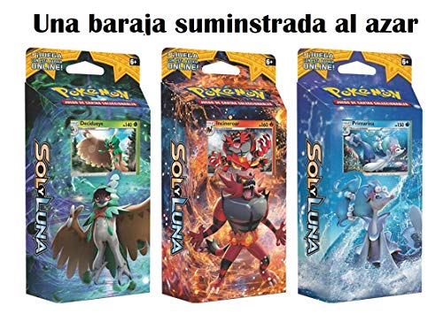 Pokemon JCC - Juego de Cartas Sol y Luna, Español (1 Baraja al Azar)
