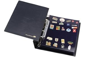 SAFE 7860 Album de Collection pour 80 Broches | Compris 2 Tableaux | Dimensions 250 x 230 x 80 mm