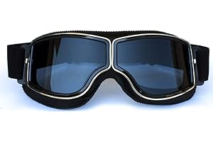 HONCENMAX Motocicleta Gafas de Protección - Gafas de Seguridad para cascos para Moto Motocross