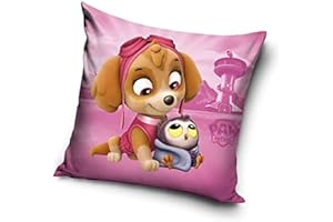 Carbotex kompatibel mit Paw Patrol Kissenhülle Kissenbezug 40x40 cm (PAW202047)