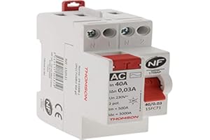 Thomson Interrupteur différentiel à vis 40A type AC NF